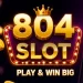804slot game Online gaming platform interface showing bonus rewards, slot games, and easy payment options for users.