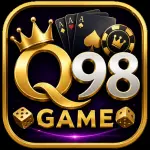 “Q98 Game logo representing a mobile casino-style gaming app with modern design, used for online entertainment and rewards.”